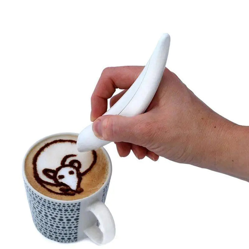 Coffee Latte Art Pen and Flower Tool