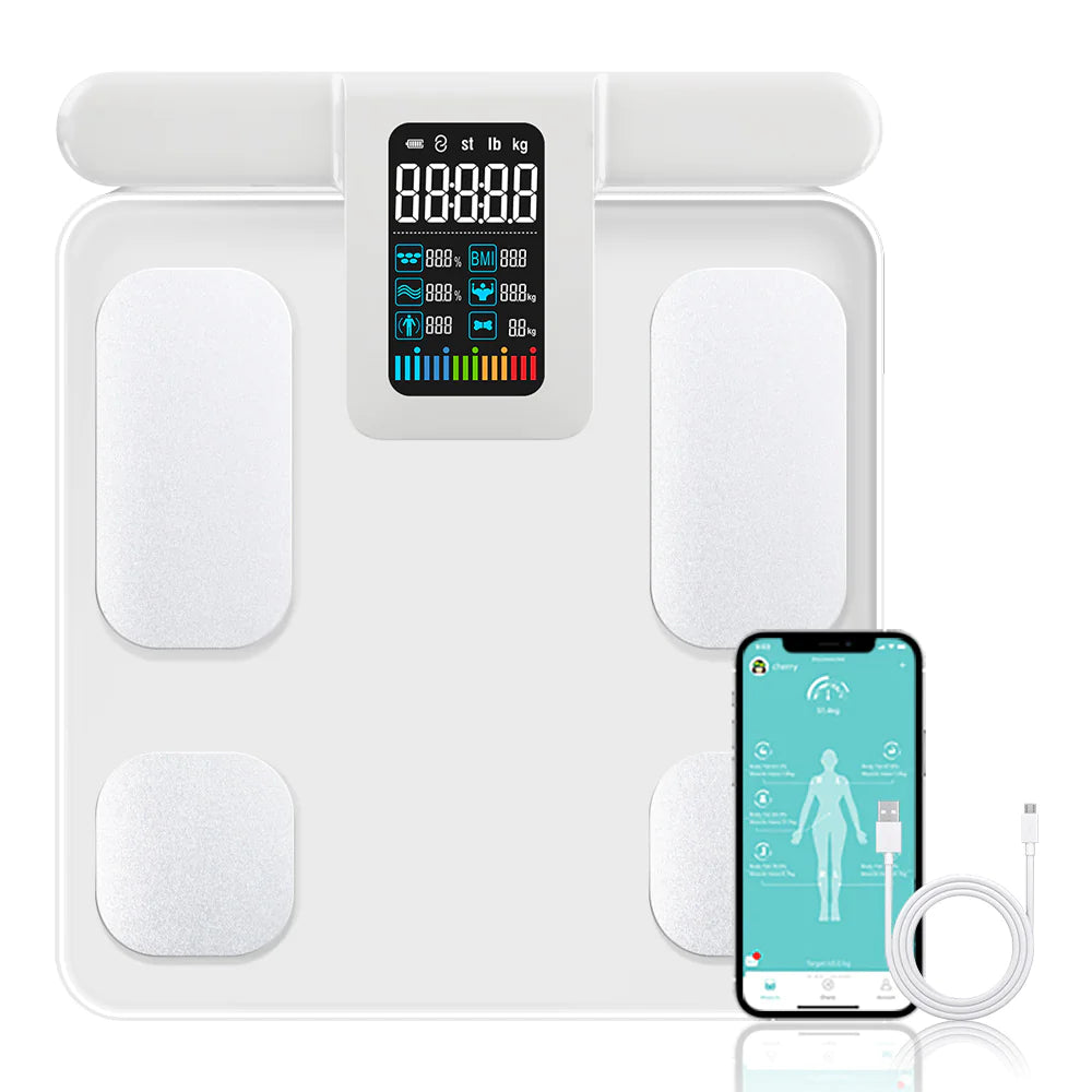 8-Electrode Smart Body Fat Analyzer